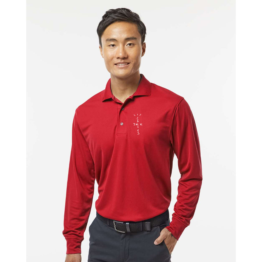 Men's Cactus Jack - Paragon - Prescott Long Sleeve Polo - 110