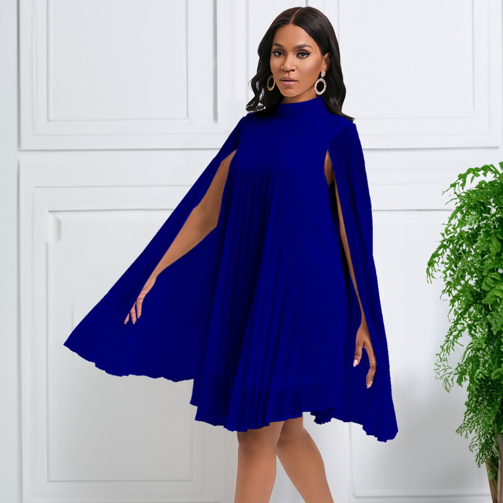 Godspeed Women Dress Women's Clothing Fashionable Batwing Sleeve plus Size