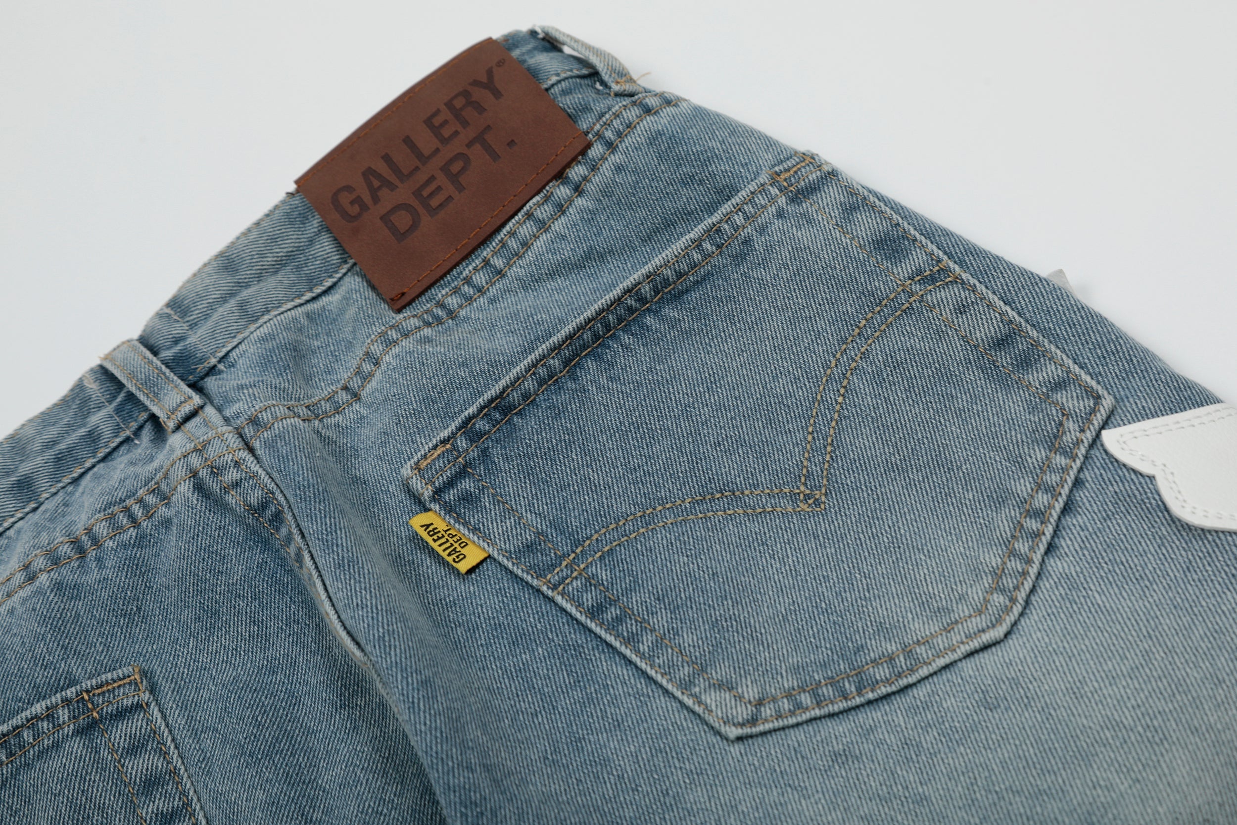 Chrome Hearts Gallery Dept Cross Patch Flare Denim Jeans 8146