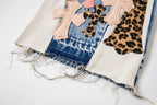 Chrome Hearts Gallery Dept Cross Patch Flare Denim Jeans 8186