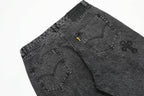 Chrome Hearts Gallery Dept Cross Patch Flare Denim Jeans