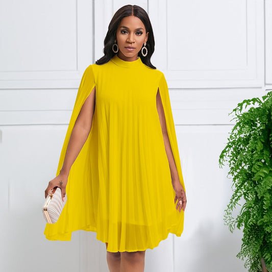 Godspeed Women Dress Women's Clothing Fashionable Batwing Sleeve plus Size