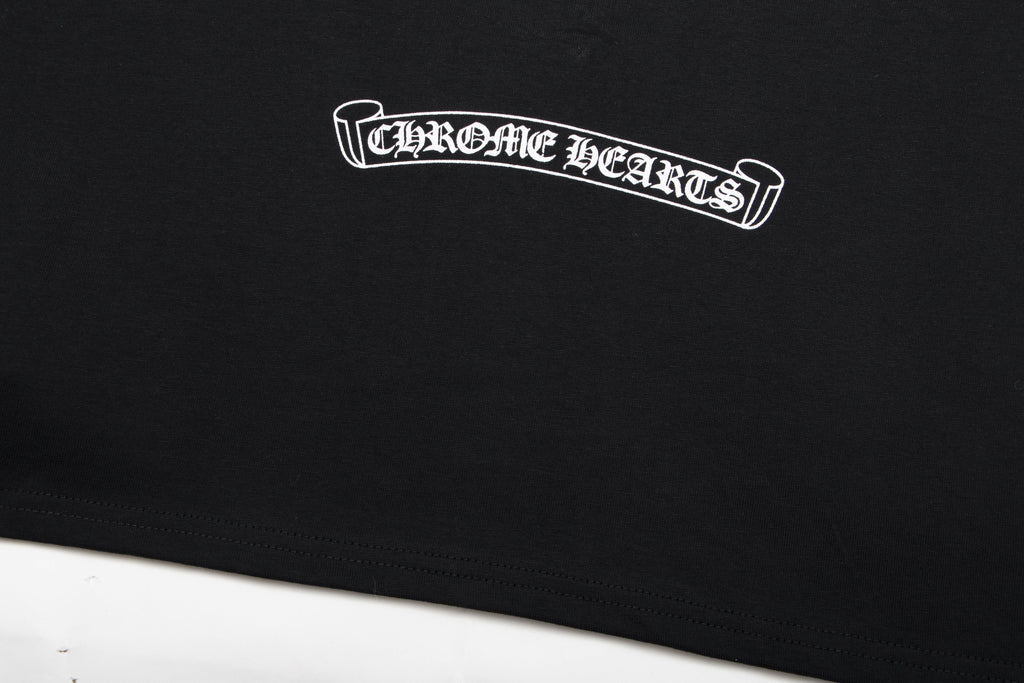 Chrome Hearts Puffy Rainbow Cross T-Shirt 6024