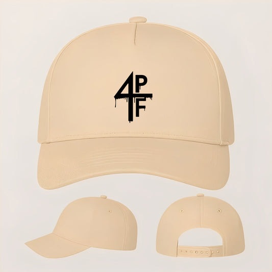 4PF Five Panel Twill Snapback Cap