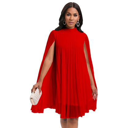 Godspeed Women Dress Women's Clothing Fashionable Batwing Sleeve plus Size