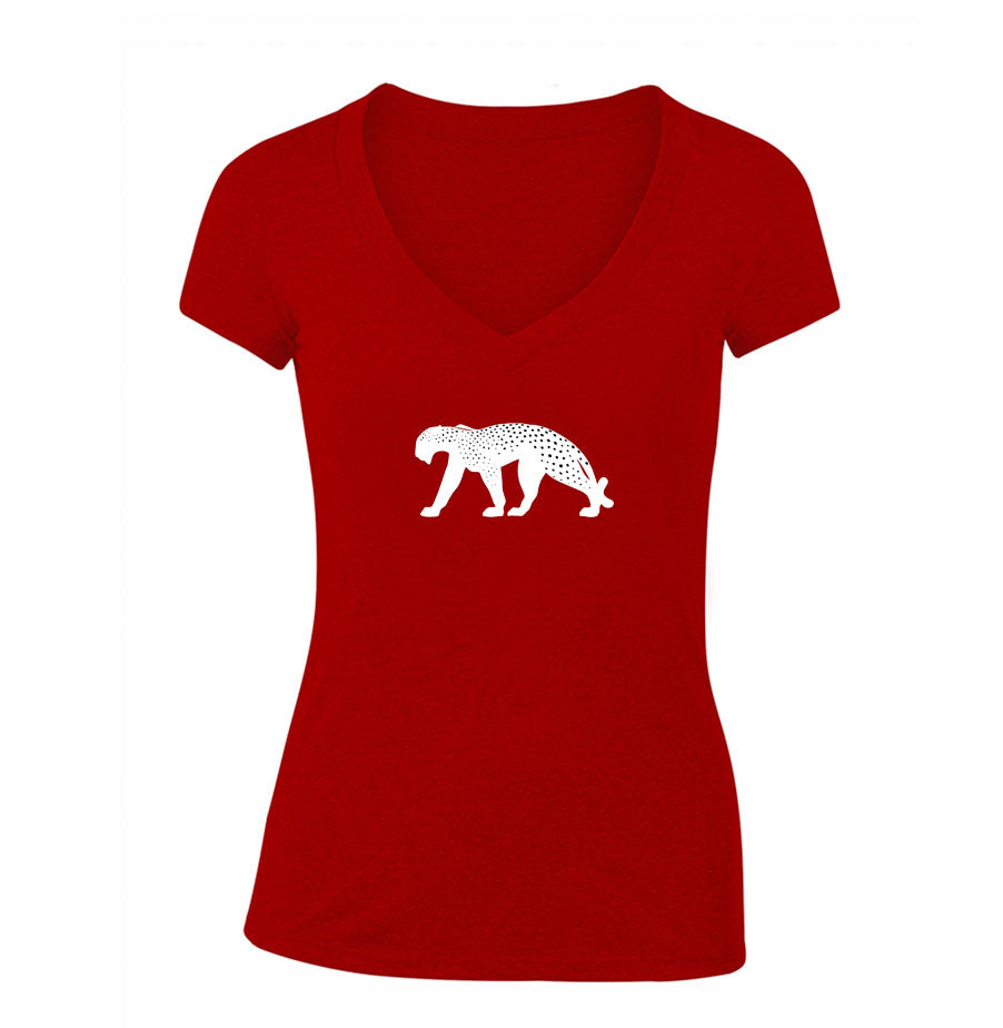 Women's Cartier Panther V Neck T-Shirt