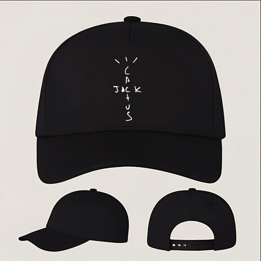 Cactus Jack Five Panel Twill Snapback Cap