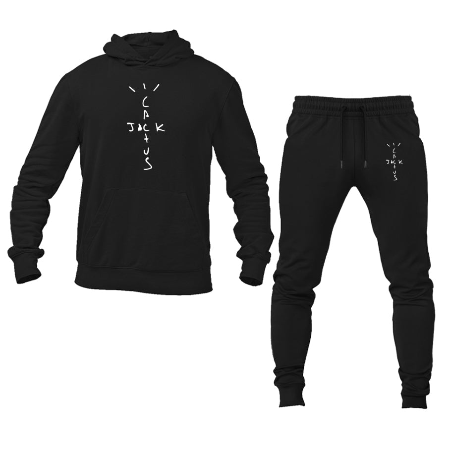 Men's Cactus Jack Hoodie Joggers Set