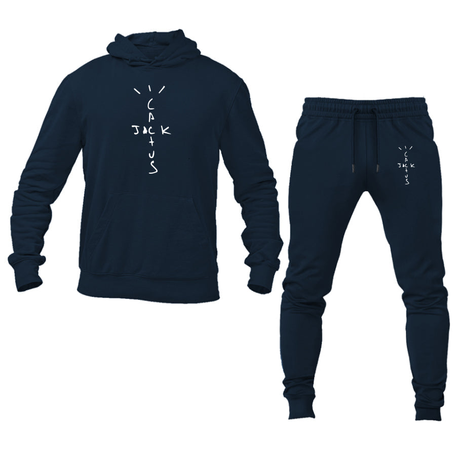 Men's Cactus Jack Hoodie Joggers Set
