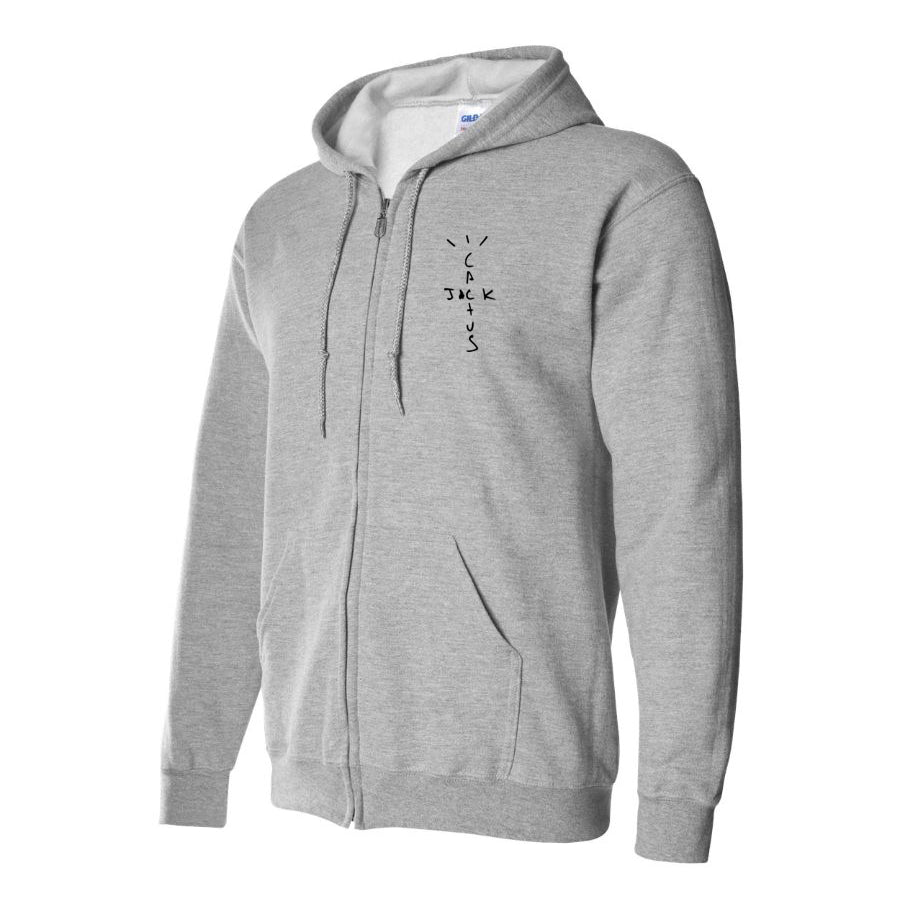 Men's Cactus Jack Zipper Hoodie