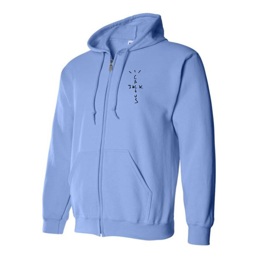 Men's Cactus Jack Zipper Hoodie