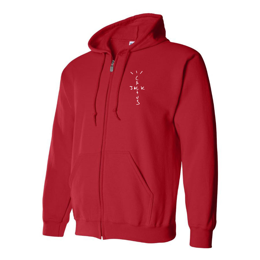 Men's Cactus Jack Zipper Hoodie