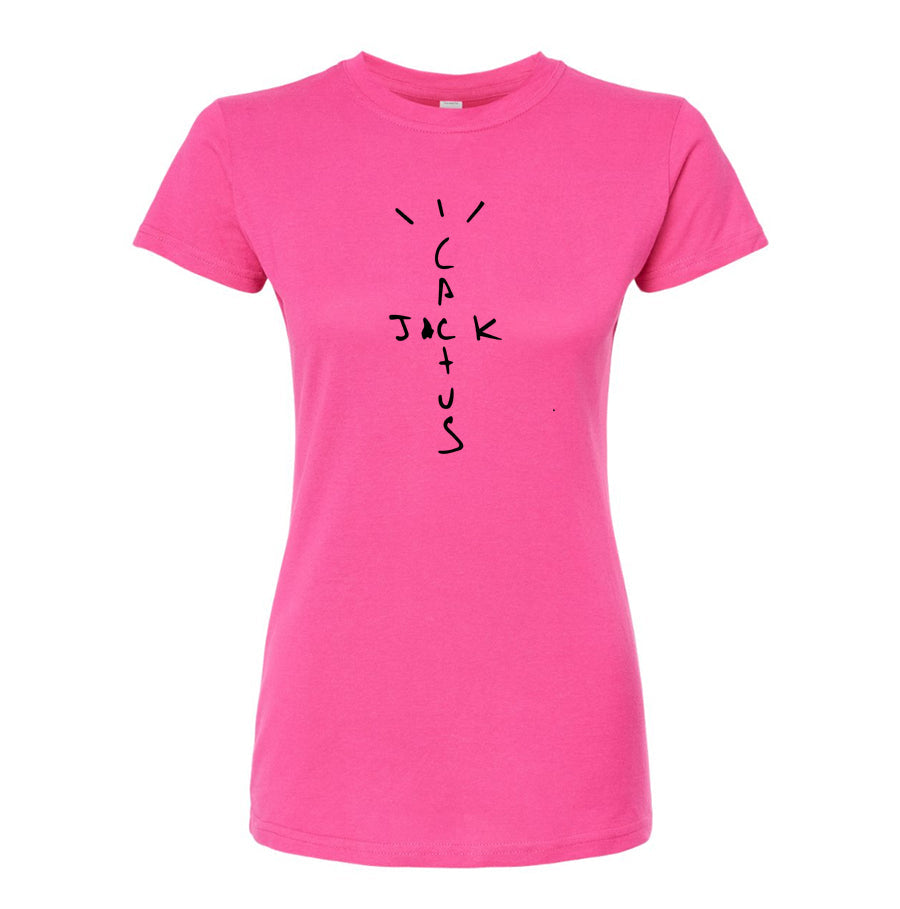 Women's Cactus Jack Round Neck T-Shirt