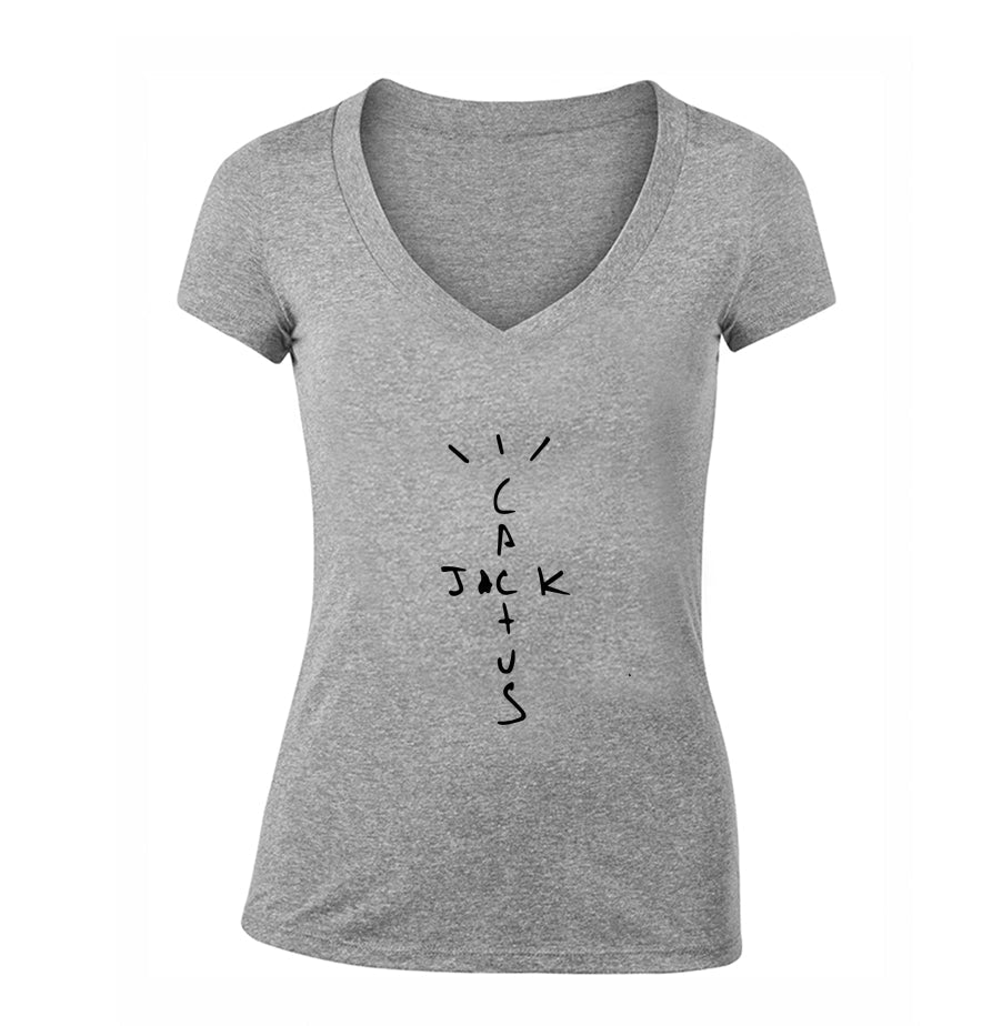 Women's Cactus Jack V Neck T-Shirt