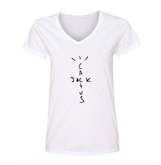 Women's Cactus Jack V Neck T-Shirt