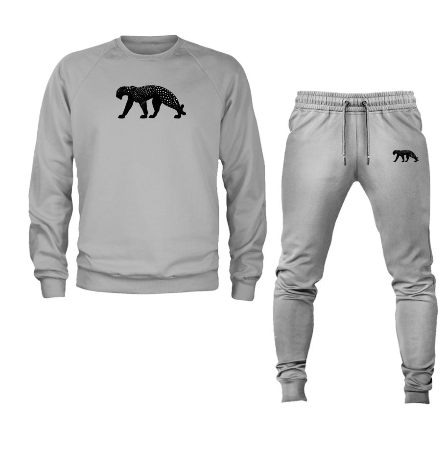 Men's Cartier Panther Crewneck Sweatshirt Joggers Suit