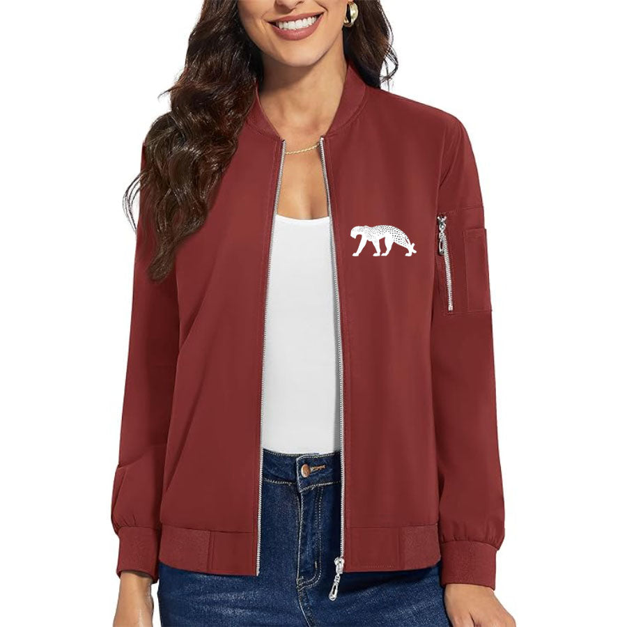 Women's Cartier Panther Premium Bomber Jacket Outerwear