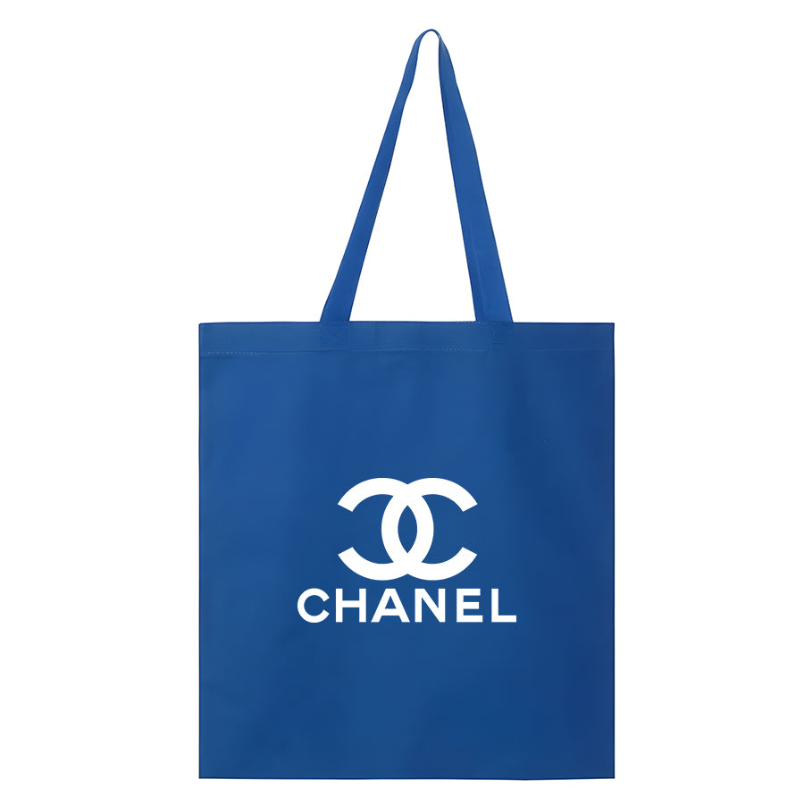 Chanel Canvas Flat Bottom Tote Bag