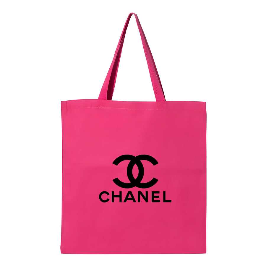 Chanel Canvas Flat Bottom Tote Bag