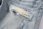 Amiri Fashion Denim Shorts 6010