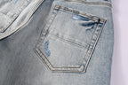 Amiri Fashion Denim Shorts 6010
