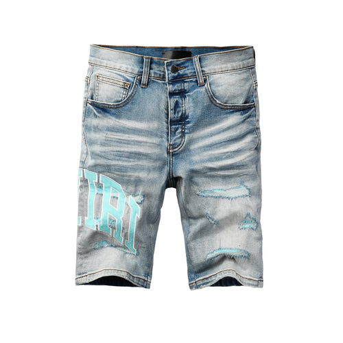 Amiri Fashion Denim Shorts 6007