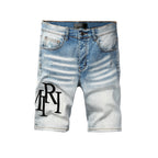 Amiri Fashion Denim Shorts 6009