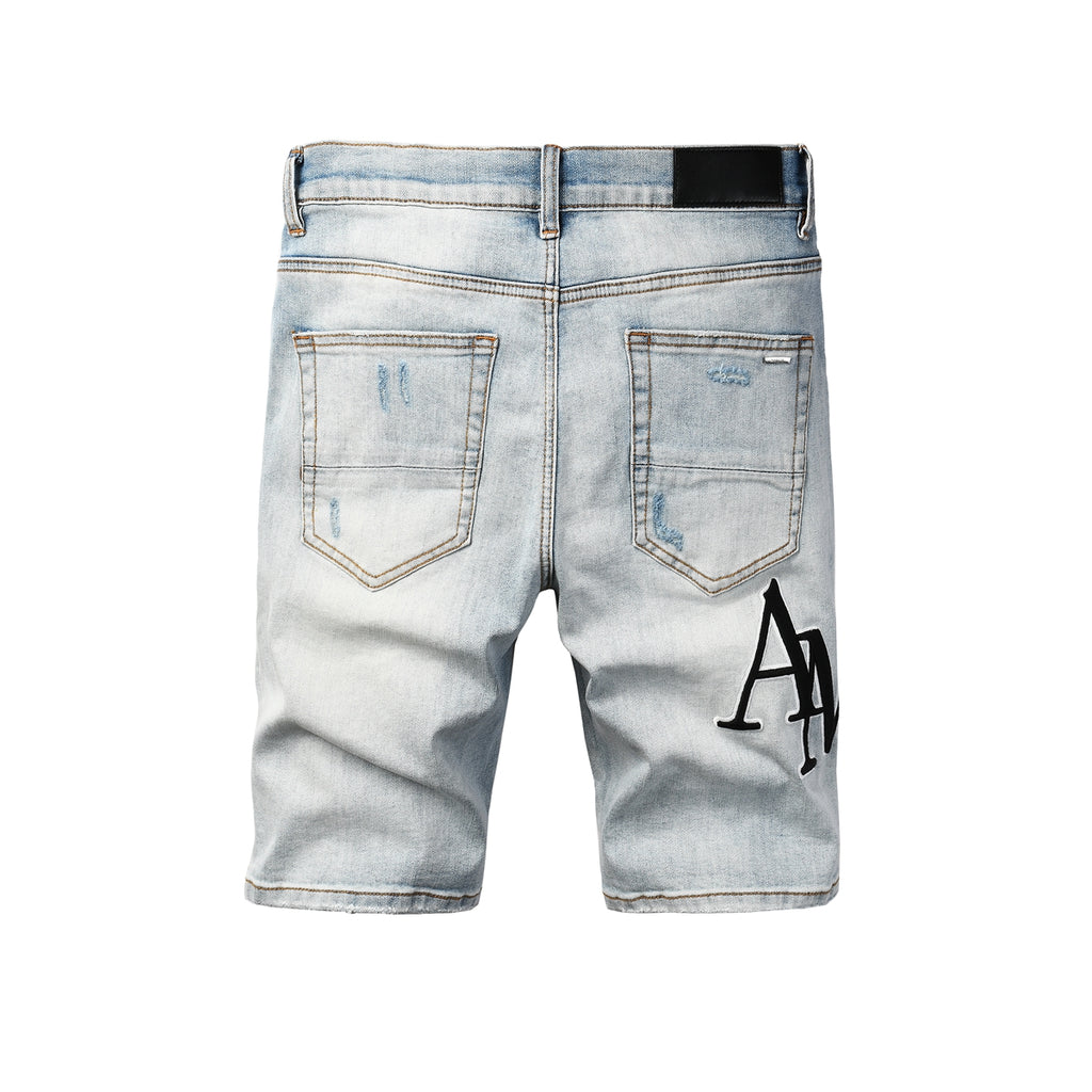 Amiri Fashion Denim Shorts 6009