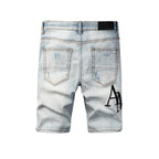 Amiri Fashion Denim Shorts 6009