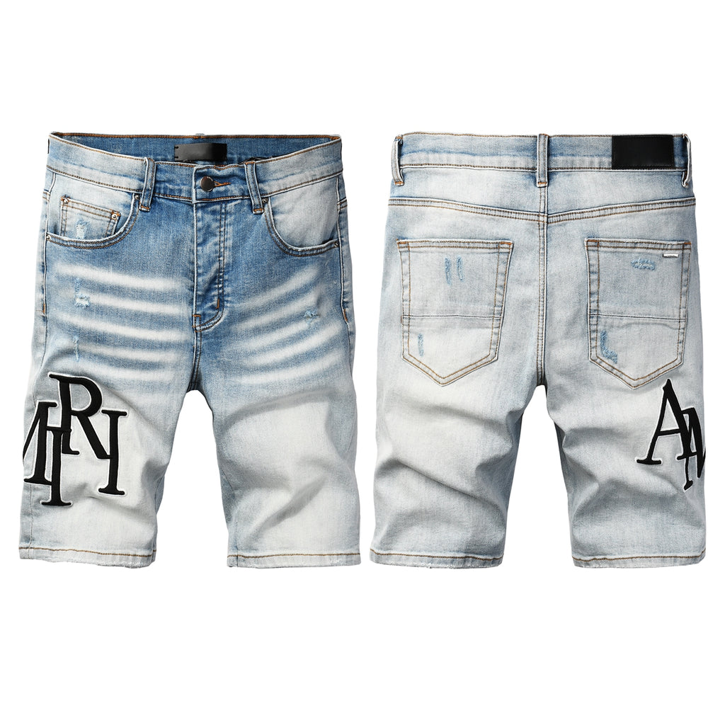Amiri Fashion Denim Shorts 6009