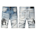 Amiri Fashion Denim Shorts 6009