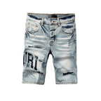 Amiri Fashion Denim Shorts 6008