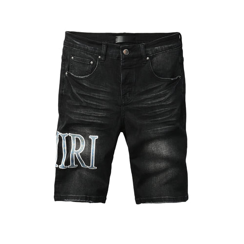 Amiri Fashion Denim Shorts 6005