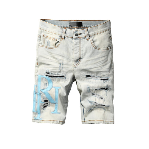 Amiri Fashion Denim Shorts 6006
