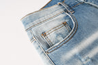 Amiri Fashion Denim Shorts 6009