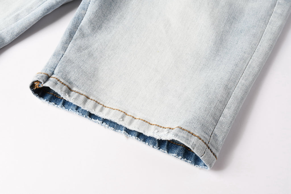 Amiri Fashion Denim Shorts 6009