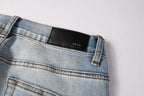 Amiri Fashion Denim Shorts 6009