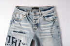 Amiri Fashion Denim Shorts 6008