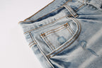 Amiri Fashion Denim Shorts 6008