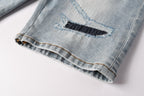 Amiri Fashion Denim Shorts 6008