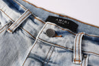 Amiri Fashion Denim Shorts 6012