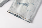 Amiri Fashion Denim Shorts 6012