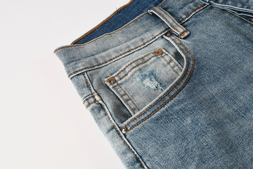 Amiri Fashion Denim Shorts 6011