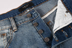 Amiri Fashion Denim Shorts 6011