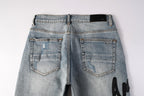 Amiri Fashion Denim Shorts 6011