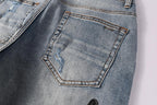 Amiri Fashion Denim Shorts 6011
