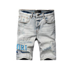 Amiri Fashion Denim Shorts 6012