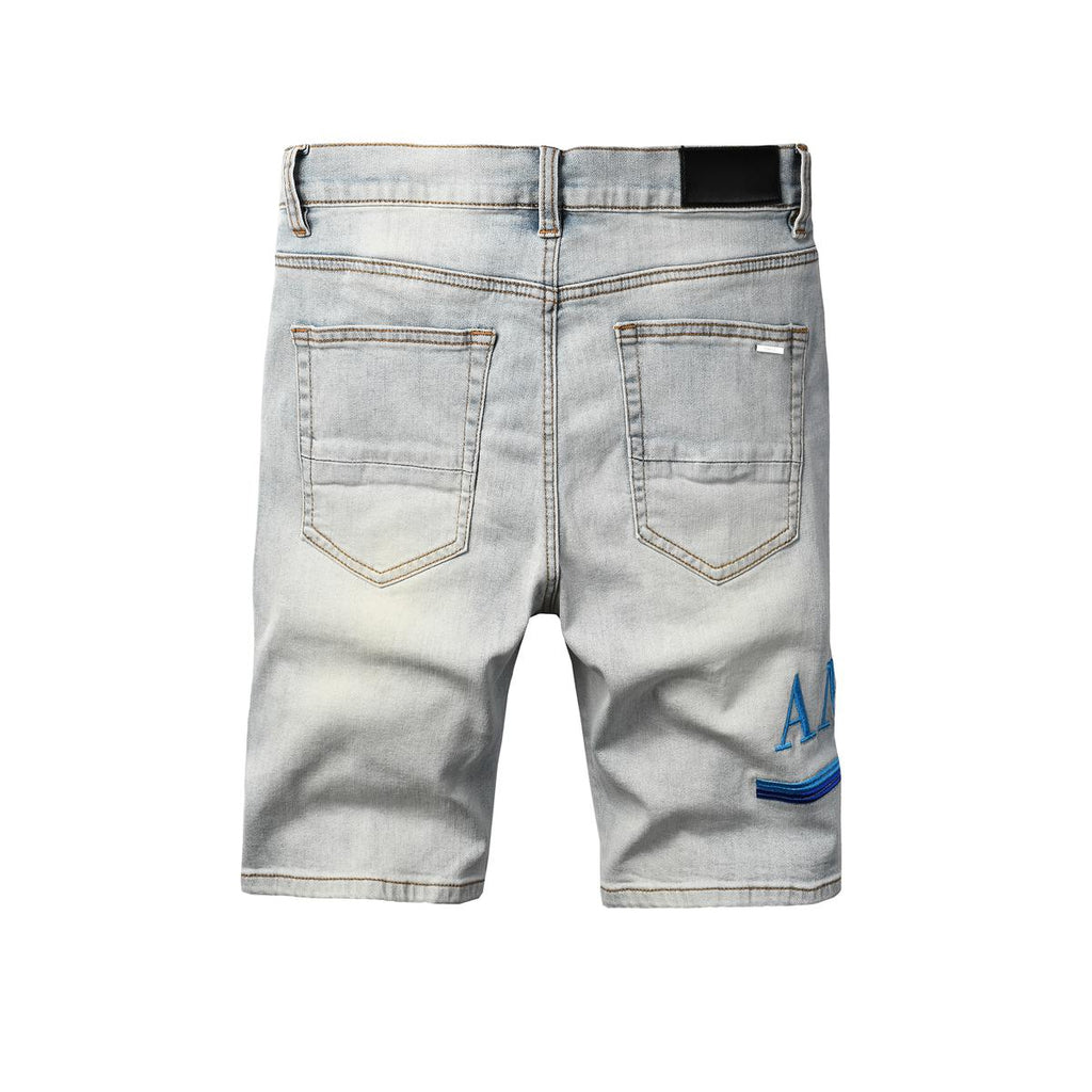 Amiri Fashion Denim Shorts 6012
