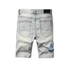 Amiri Fashion Denim Shorts 6012