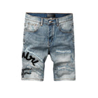 Amiri Fashion Denim Shorts 6011